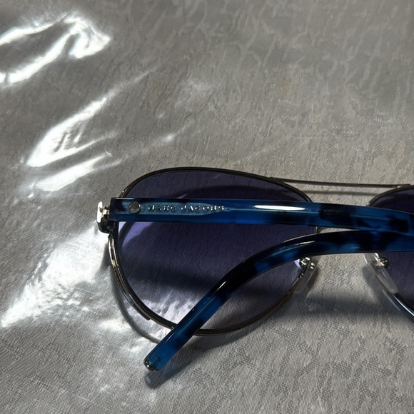 Marc Jacobs Blue Aviator Sunglasses - Picture 3 of 5